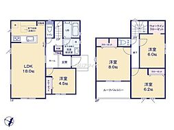 船橋市高野台23-1期　新築戸建3号棟