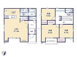 船橋市高野台23-1期　新築戸建14号棟