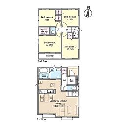 松戸市八ケ崎6丁目　新築戸建C号棟