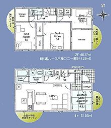 千葉市稲毛区山王町第8　新築戸建17号棟