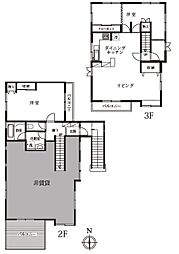 小関邸貸家 2階-3階