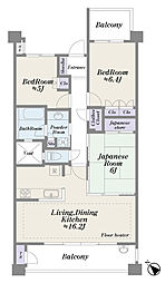 グローヴテラス国立　5階部分