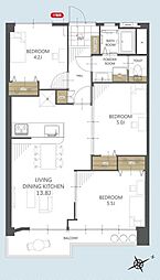 府中住吉町住宅2号棟