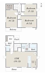 クレール与野 2区画