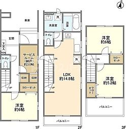 さいたま市北区東大成町1丁目の一戸建て