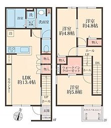 さいたま市中央区上落合８丁目の一戸建て
