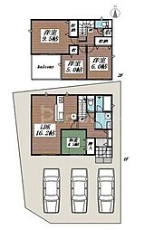 クレイドルガーデンさいたま市西区飯田新田第2　1号棟