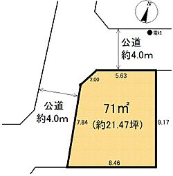川越市砂新田　売地