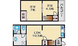 吹田市千里山西6丁目貸家