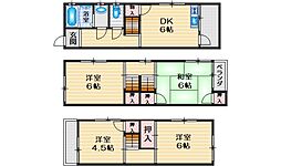 豊中市浜1丁目テラスハウス 左