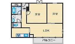 メゾンドール千里泉ヶ丘参号館 206