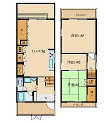 木川東3丁目貸家