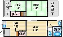豊南町西3丁目貸家 1