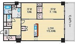 グランセジュール江坂　住居 1203