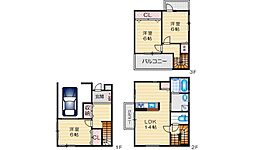 熊野町2丁目貸家　北