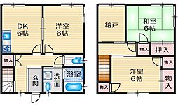 熊野町4丁目貸家