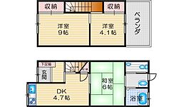 大島町1丁目貸家