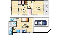 豊南町東3丁目貸家