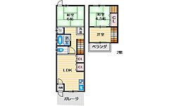 豊南町南2丁目平屋貸家