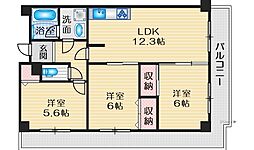 ハイツ桃山2 413