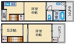 庄内栄町4丁目テラスハウス 1