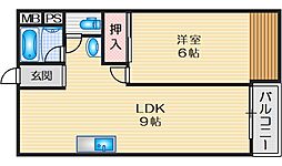 南千里第2コーポラスＢ棟 506