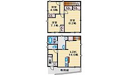 柴原町3丁目貸家B号室 B
