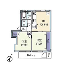 多摩川住宅ハー13号棟