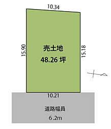 香芝市磯壁４丁目の土地