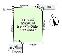 品川区中延5丁目土地