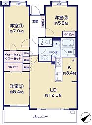 エルフィーノ中央森林公園 106号室