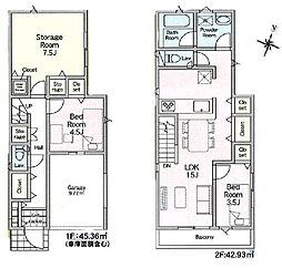 さいたま市浦和区瀬ヶ崎1丁目第8 新築戸建 全5棟 1号棟
