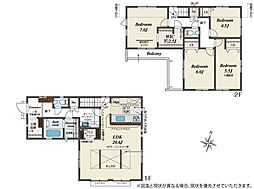 川口市源左衛門新田 新築戸建 全3棟 2号棟