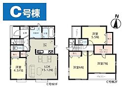 川口市芝中田2丁目　新築戸建　全6棟　C号棟