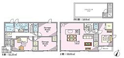 さいたま市緑区芝原3丁目1期 新築戸建 全2棟 2号棟
