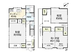 鎌ケ谷市道野辺中央４丁目の一戸建て