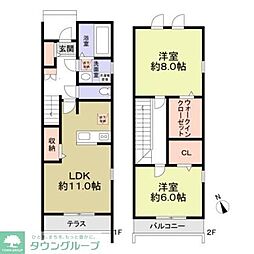 グランディールカシワタナカ F棟 101