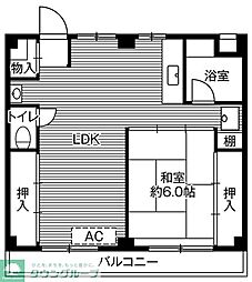 ビレッジハウス鎌ヶ谷1号棟 (104号室) 104