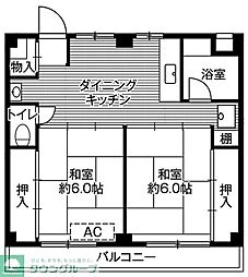 ビレッジハウス鎌ヶ谷3号棟 (402号室) 402