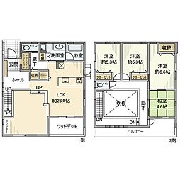 印西市牧の原５丁目の一戸建て