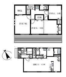 所沢市上安松　中古一戸建　〜LDK22帖・土地62坪〜