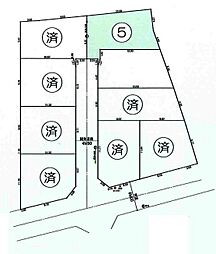 東久留米市中央町4丁目・全9棟　建築条件付土地　5区画 〜土地33坪〜