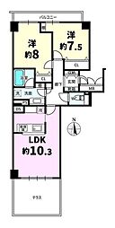 ヴィルヌーブ南越谷A棟
