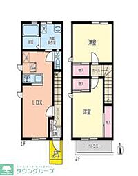 グランディール中川 B