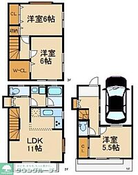 新吉田東戸建て貸家 A