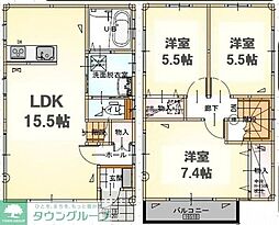 朝霞市根岸台７丁目の一戸建て