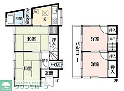 ふじみ野市大井中央２丁目の一戸建て