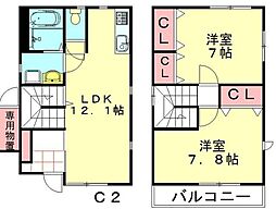 坂戸市花影町の一戸建て