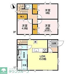 富士見市鶴馬３丁目の一戸建て