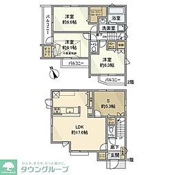 ふじみ野市元福岡２丁目の一戸建て